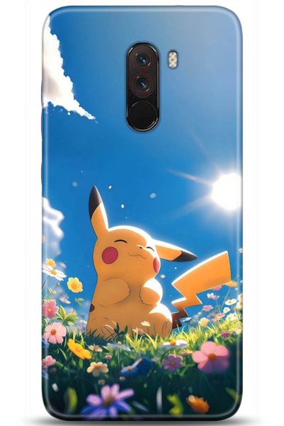 Noprin Xiaomi Pocophone F1 Case Hd Printed Case - Custody Series 5119