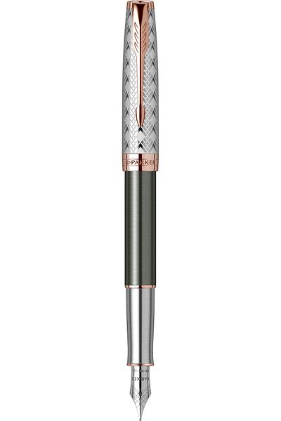 Parker Premium Metal Grey PGT Fountain Pen