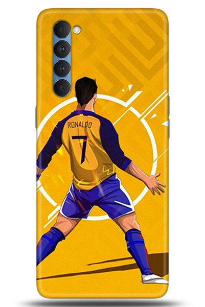 Noprin Oppo Reno 4 Pro Case Hd Printed Case - Custody Series 5093