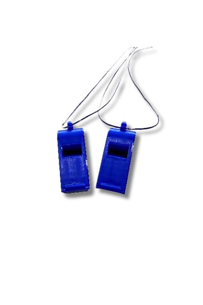 rmys Plastic Whistle / Earthquake Whistle / Sos Emergency Survival Whistle / 2Pcs