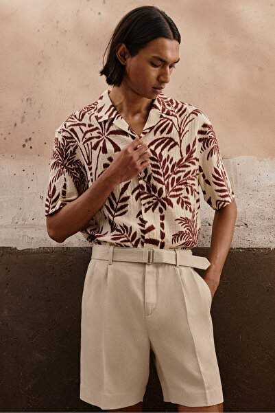 H&M Lyocell Karışımlı Şık Şort Relaxed Fit