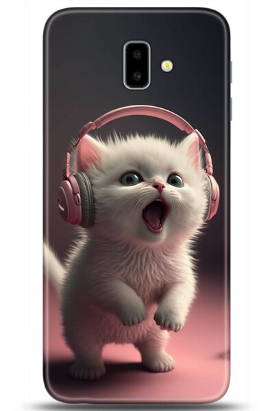 Noprin Samsung Galaxy J6+ Plus Kılıf HD Baskılı Kılıf - Custody Series 5103