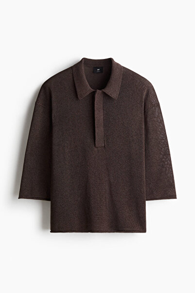 H&M İnce Polo Tişört Loose Fit