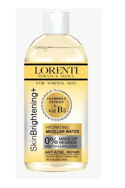 LORENTİ مزيل مكياج لورينتي للبشرة العادية ينظف البشرة بفعالية ويحسن ملمسها
