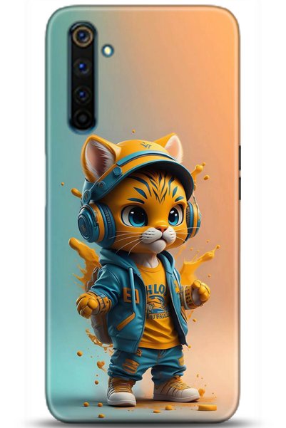 realme 6 Pro Case Hd Printed Case - Custody Series 5101