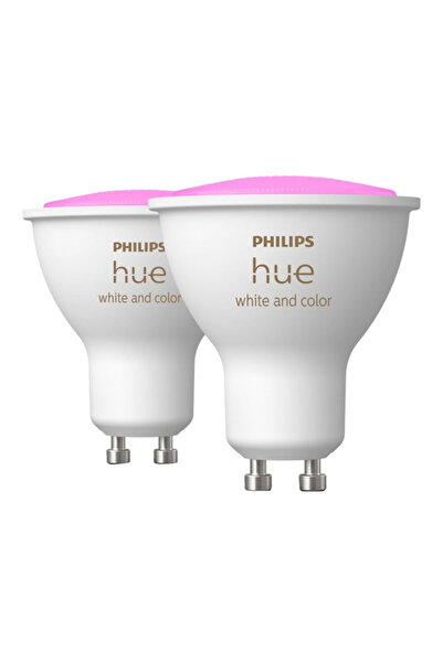 Philips 2-Piece GU10 Hue Ambiance Smart Light 50 x 58mm