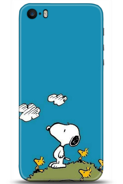 Noprin Apple iPhone 5 / 5S Kılıf HD Baskılı Kılıf - Custody Series 5099