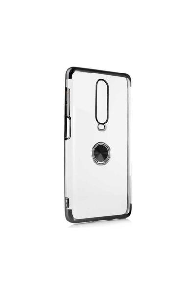 Ceponya جراب Xiaomi Redmi K30 / Xiaomi Poco X2 مصنوع من السيليكون المغناطيسي مع حلقة ملونة على الحواف