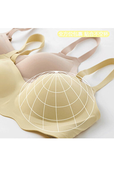 Bernato Лазерний виріз без швів, жіночий бюстгальтер – хвилястий нижній виріз, дихаючий лазерний бюстгальтер