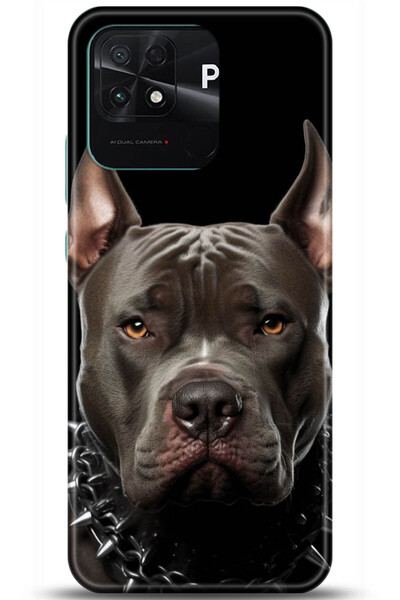 Noprin Xiaomi Poco C40 Case Hd Printed Case - Custody Series 5104