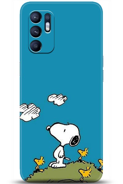 Noprin Oppo Reno 6 Case Hd Printed Case - Custody Series 5099