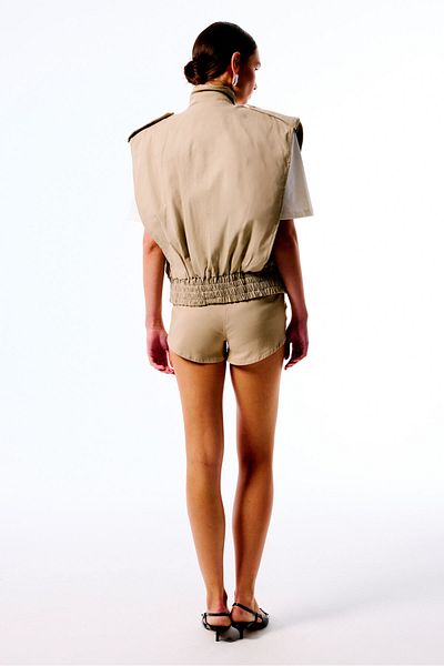 Love On Friday Kora Dikyaka Vest (Mink)