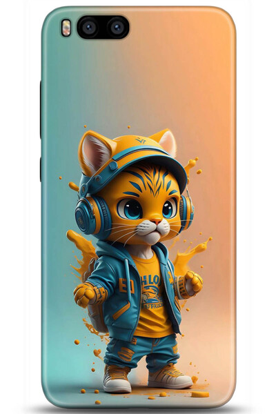 Noprin Xiaomi Mi 6 Kılıf HD Baskılı Kılıf - Custody Series 5101
