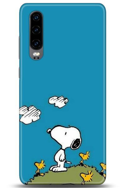 Noprin Huawei P30 Case Hd Printed Case - Custody Series 5099