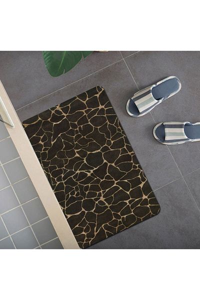 COOYA Toilet three-piece set 45*75cm, non-slip soft microfibre, for bathtub shower decoration