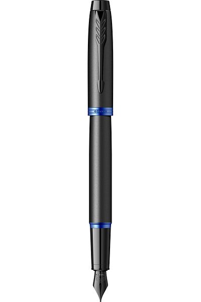 Parker Vibrant Rings Marine Blue Fountain Pen