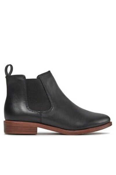 CLARKS Ghete Chelsea de damă 261119654070 Negru