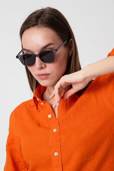 Aqua Di Polo 1987 Women's Smoked Sunglasses Apsi 002703