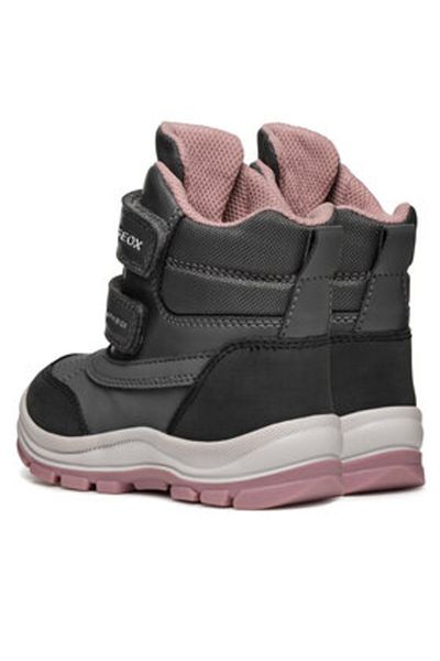 Geox girls' snow boots B463WD-050FU grey