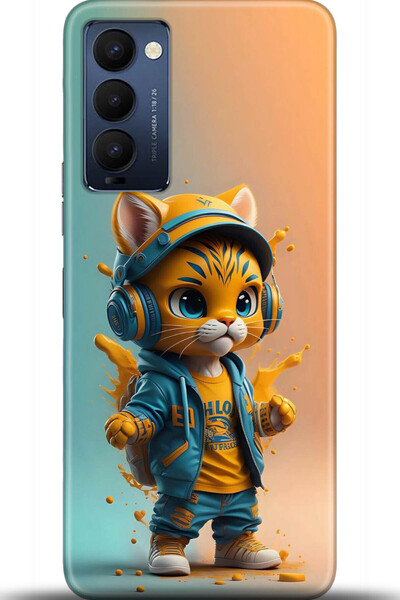 TECNO Camon 18 Case Hd Printed Case - Custody Series 5101