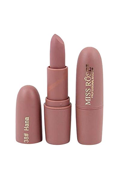 MISS ROSE 38 Hana Waterproof Durable Fine Texture Lipstick 10g