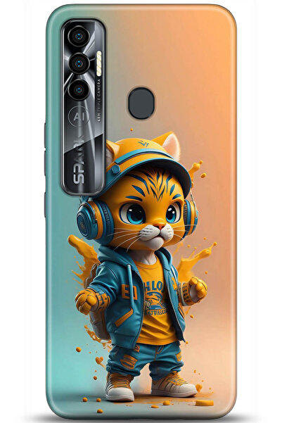 TECNO حافظة سبارك 7 برو مطبوعة بدقة عالية - سلسلة الحفاظ 5101