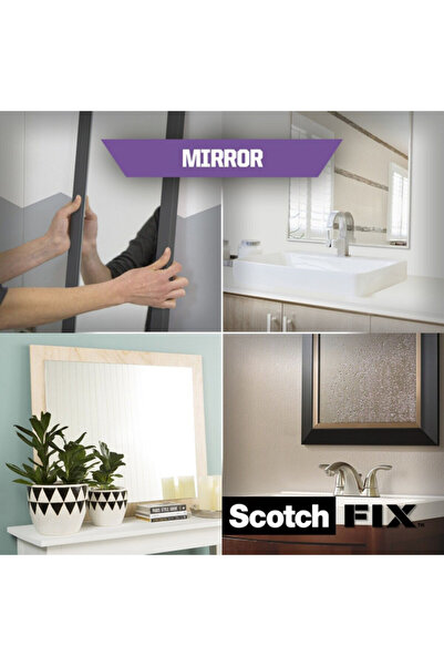 3M Scotch Fix High Quality Double-Face Mirror Mounting Tape 19mm x 1.5m
