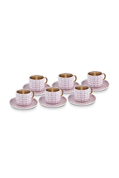 Karaca Braid 6 Kişilik Kahve Fincanı 100 ml