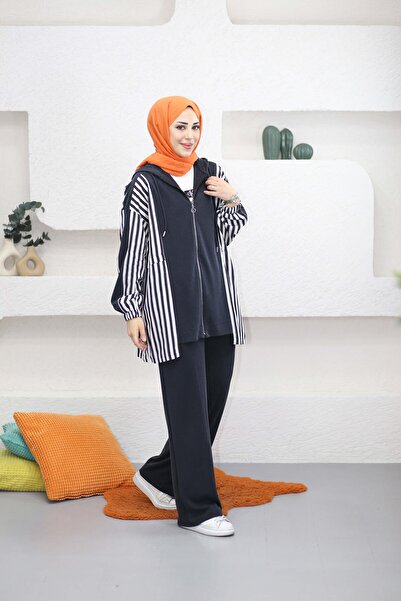 MERVE TESETTÜR Pantolonlu takım