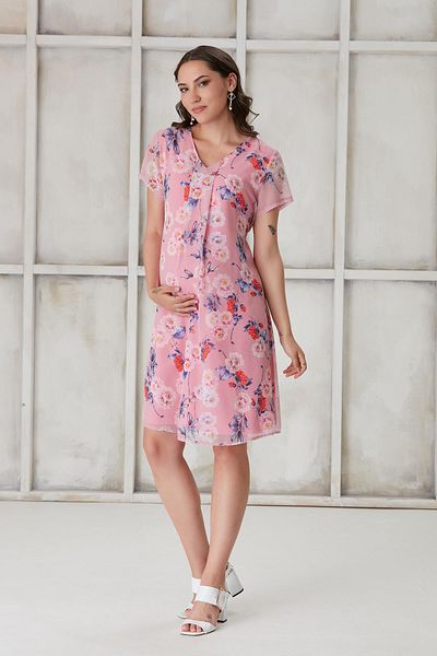 LİYACA Chiffon Maternity Dress
