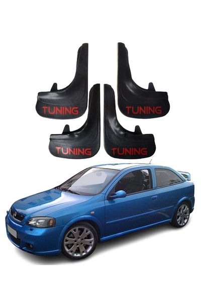 SONİKON LİNE Opel Astra g 1998-2009 Compatible Tuning Written 4-Piece Dust Cover Mudguard Mudguard Modified