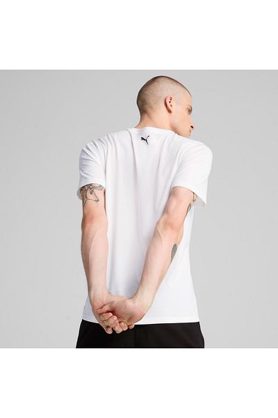 Puma Tad Tech Triblend Men's White Training T-Shirt