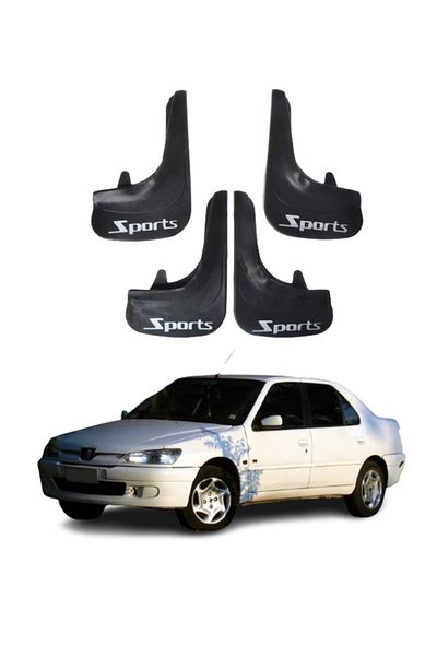 SONİKON LİNE Peugeot 306 Sd Sports Written Compatible with All Cases 4-Piece Dust Cover Mudguard Mudguard Modified