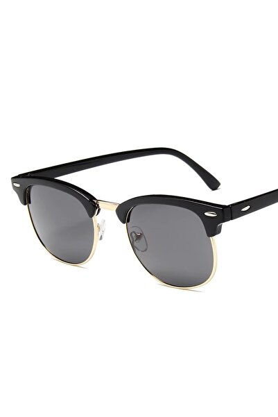 PICADİLİ Γυαλιά ηλίου Unisex, SG047, Μαύρο/Χρυσό