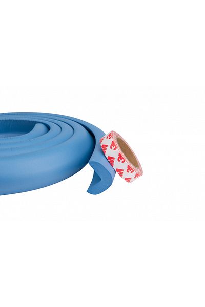 Empria Bandă adezivă groasă pentru protecție margini și chenar, 3,5x1,2x200 cm, albastră