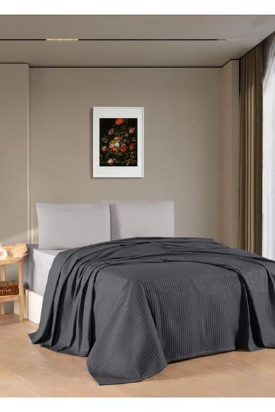 Kristal By Taç Crystal Cotton Double Pique Set Cotton Fitted Sheet (+30Cm Depth)