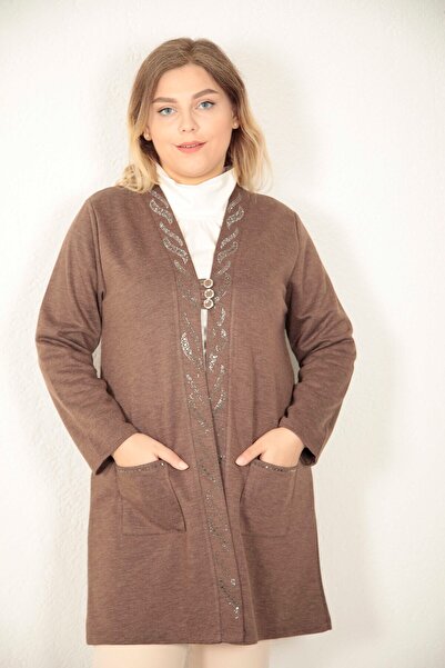 Genel Markalar ANNE HIRKA ECRİN KUMAŞ KIŞLIK ŞIK HIRKA ANNE HIRKA