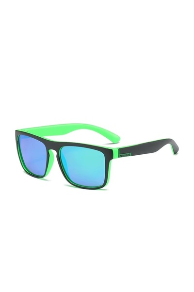 PICADİLİ Ochelari de soare unisex, SG015, Negru/Verde
