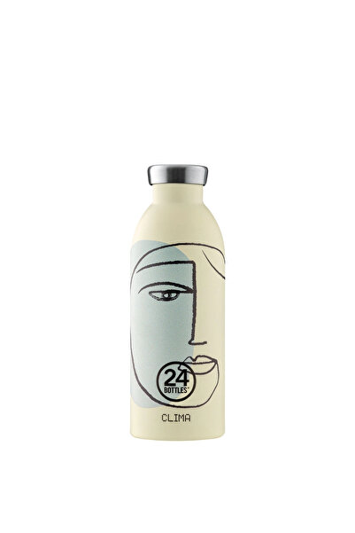 24Bottles Clima Bottle White Calypso Stainless Steel Thermos 500 ml