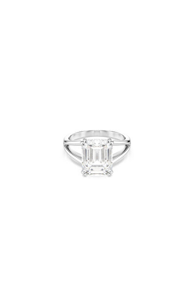Swarovski 5717876 Swarovski Yüzük Re Stılla:Rıng Octagon Whıte/Rhs 58