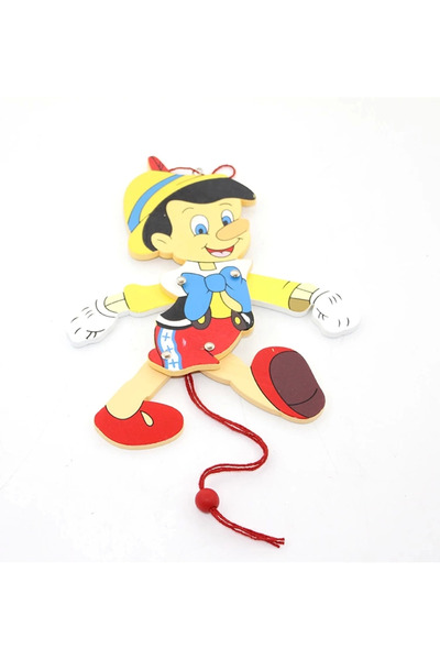 Eldenör Wooden swinging pinocchio figure alk1196