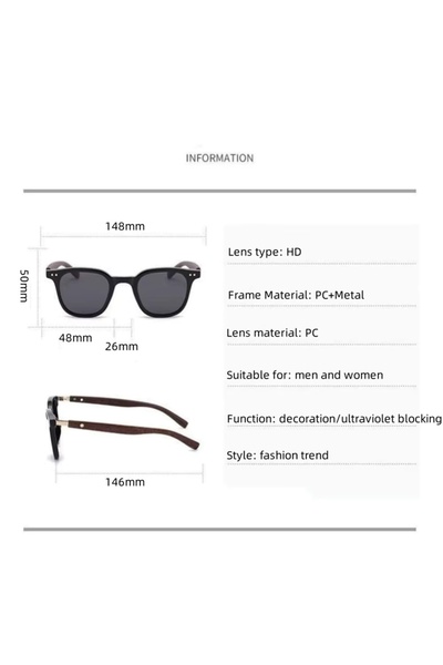 PICADİLİ Unisex sunglasses, SG035, Grey