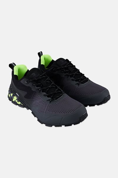 Nordland Men Lace Up Outdoor Shoes, Dark Grey