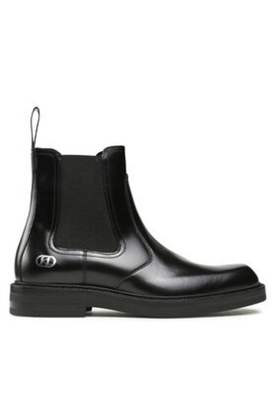 Karl Lagerfeld Ghete Chelsea Bărbați KL11443 Negru