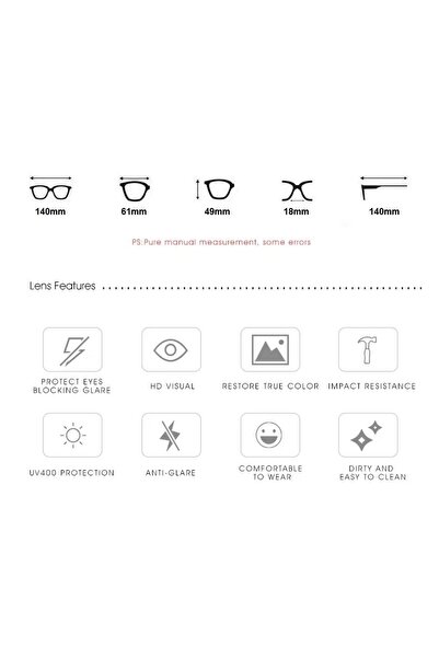 PICADİLİ Unisex sunglasses, SG023, Black/Grey