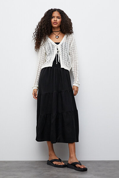 urban focus Tie Front Knitwear Cardigan