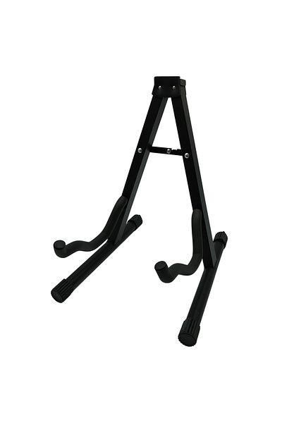 Depox Ideallstore® Universal Foldable Guitar Stand, 38 Cm, Metal, Black