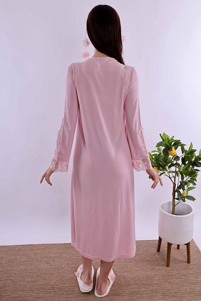ByLohusa Effortt Pink Maternity Nightgown Byl 224042