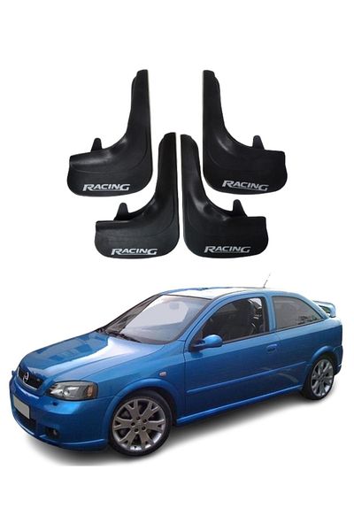 SONİKON LİNE Opel Astra g 1998-2009 Compatible Racing Written 4-Piece Dust Cover Mudguard Mudguard Modified