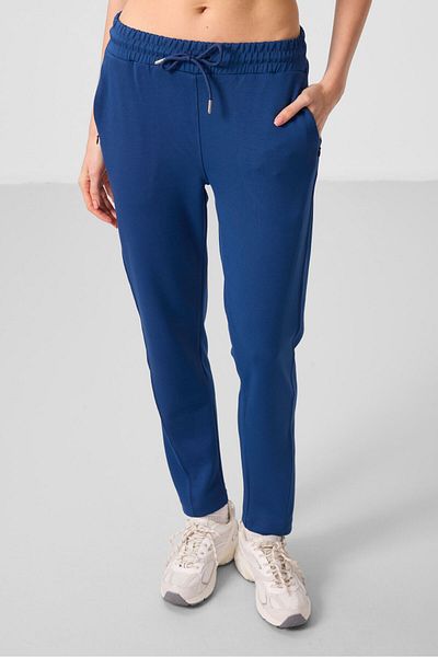 TOMMY LIFE Parlament Soft Textured Hidden Zipper Skinny Leg Women's Trousers - 94668